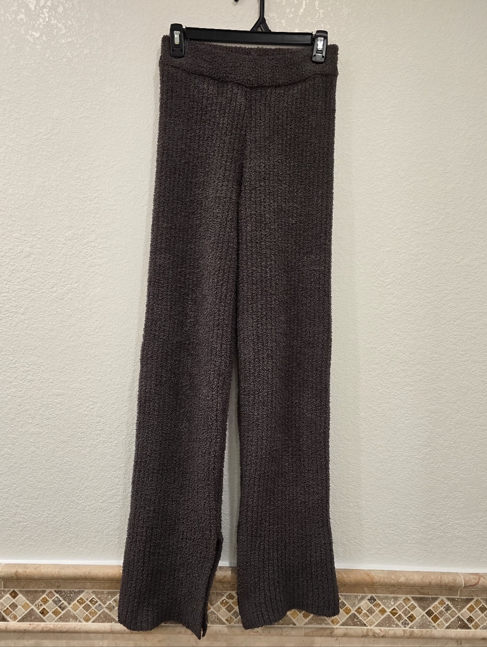 4th & Reckless LIRIA KNIT TROUSER In Grey Brown  High Waisted  Size M - Picture 6 of 7